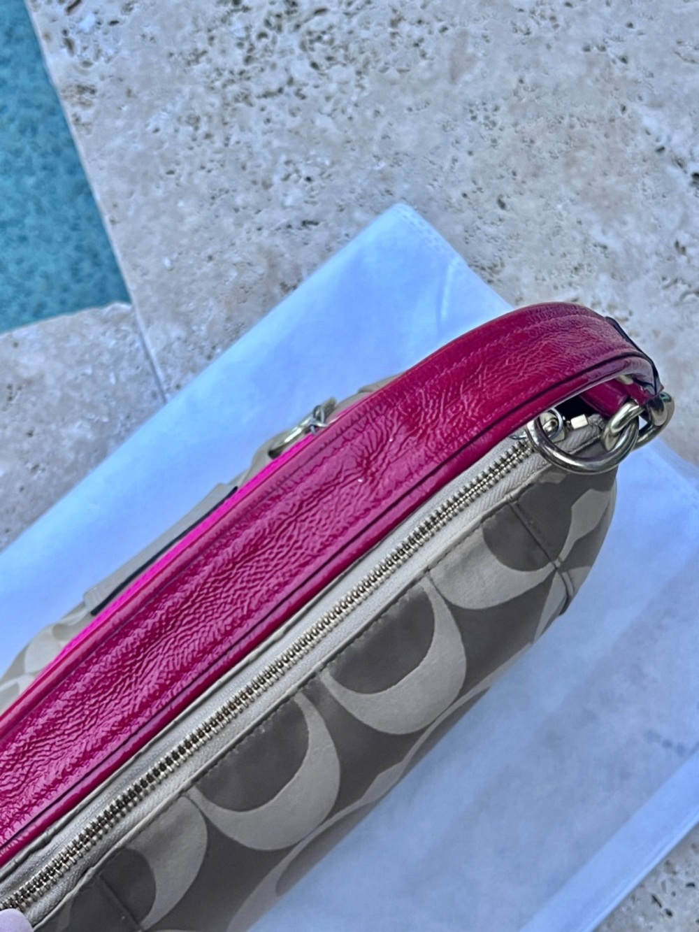 Coach Poppy Signature Hobo Bag - Picture 5 of 14